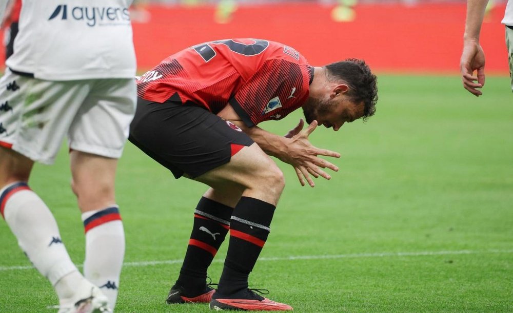 Florenzi commenta l'annata deludente. EFE