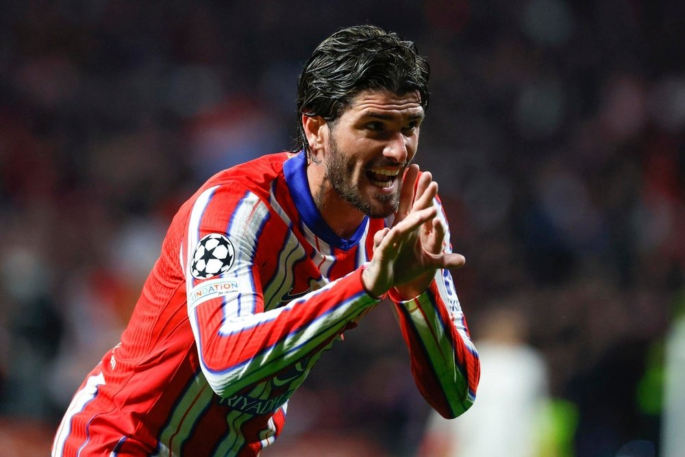 De Paul's contract with Atletico Madrid expires in 2026. EFE