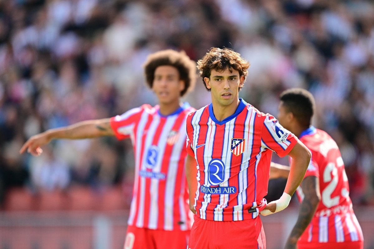 Joao Felix trains with Atletico while waiting for Chelsea