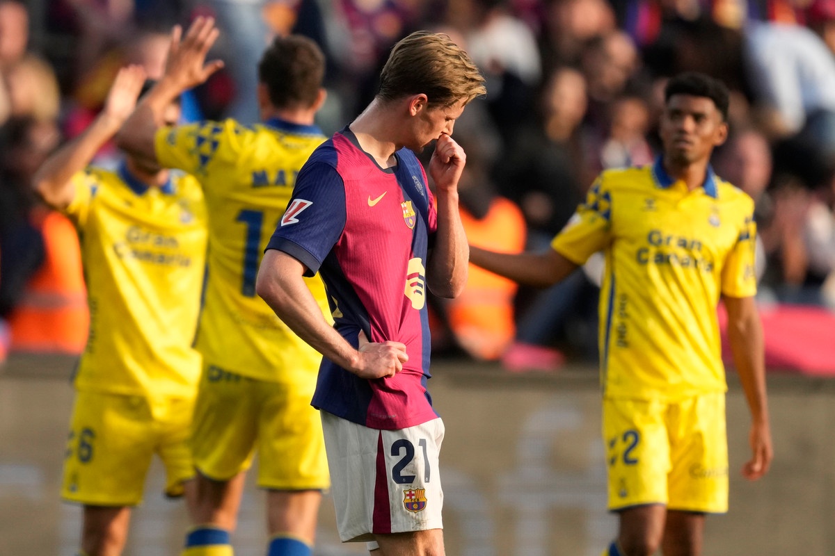 Barcelona Las Palmas Frenkie de Jong