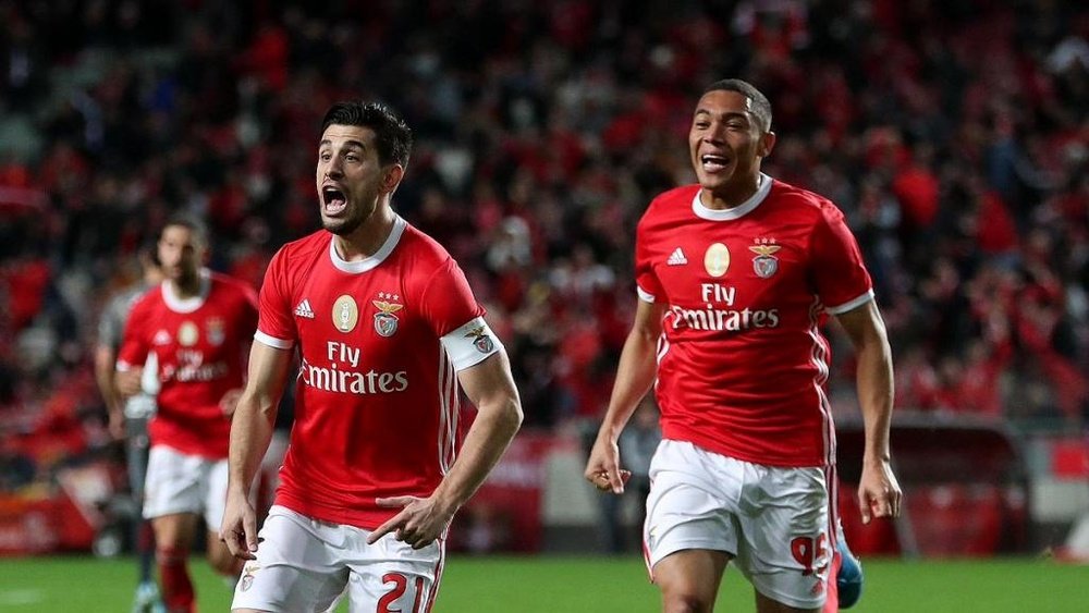Benfica se rate en Belgique. AFP