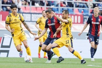 Orsolini decide la partita. EFE