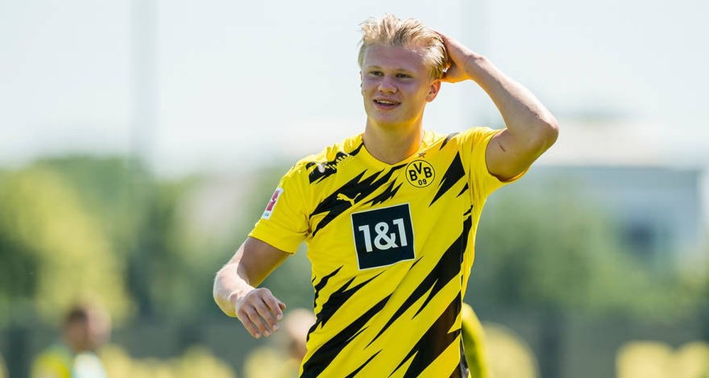 Haaland continua motivado no Dortmund. BVB