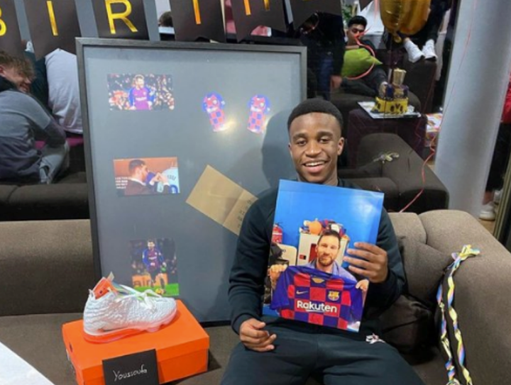 The 'African Messi''s most special gift: a present from Leo