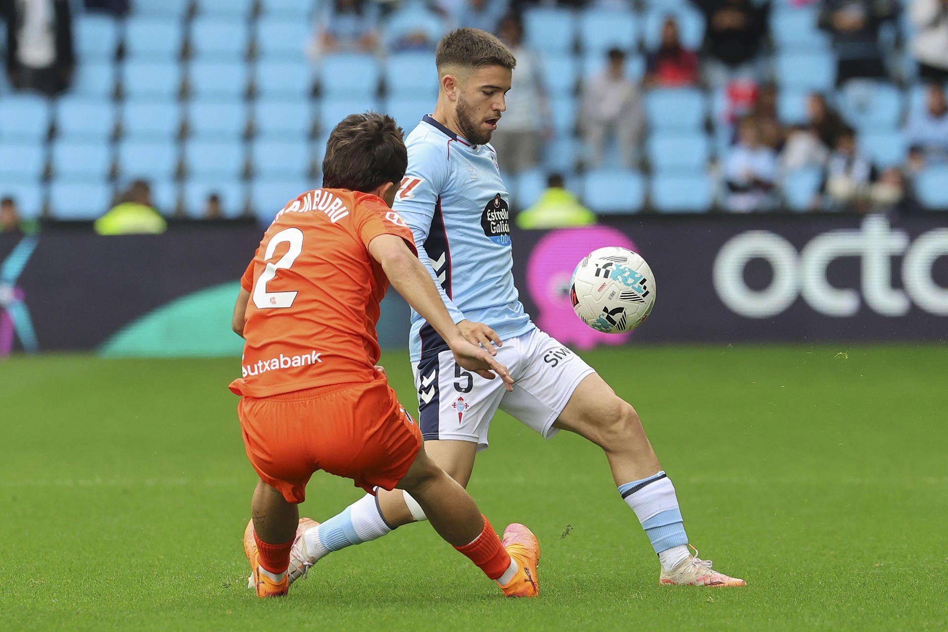 El Celta se moja otra vez