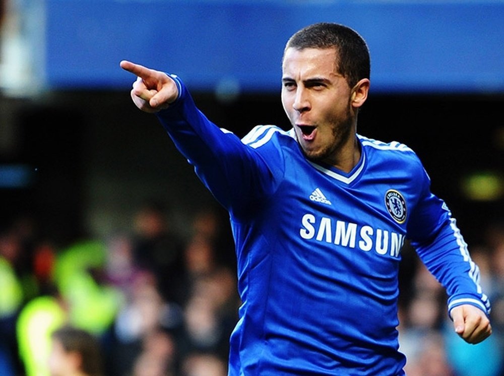 El jugador del Chelsea Eden Hazard.