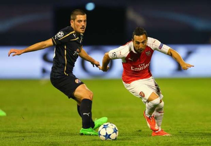Arijan Ademi dio positivo tras el Dinamos de Zagreb-Arsenal de Champions