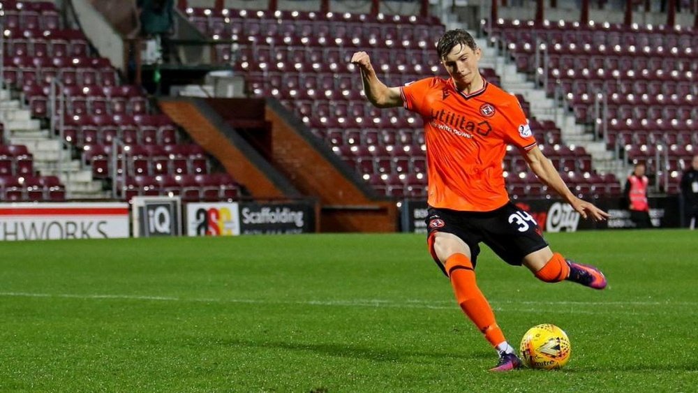 Crystal Palace are going to sign Scott Banks. Twitter/dundeeunitedfc