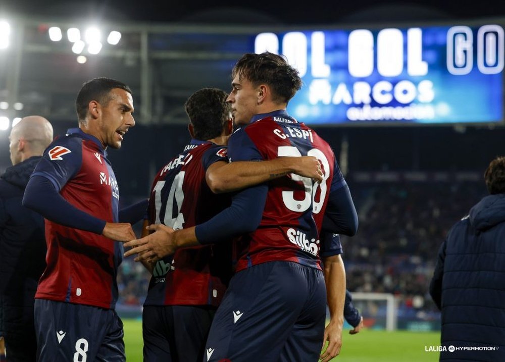 El Levante acabó con el Málaga. LaLiga