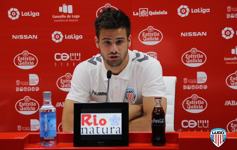 Antonio Campillo confía en hacer un buen papel en el Nuevo José Zorrilla. CDLugo