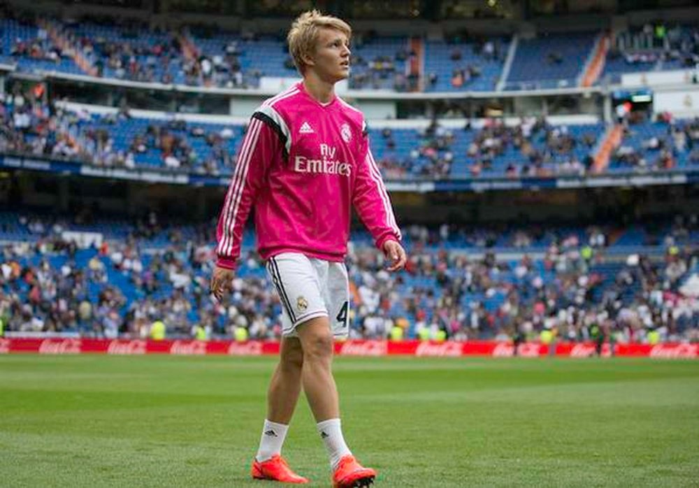 Odegaard has played just the one match for Real Madrid's first-team. Twitter