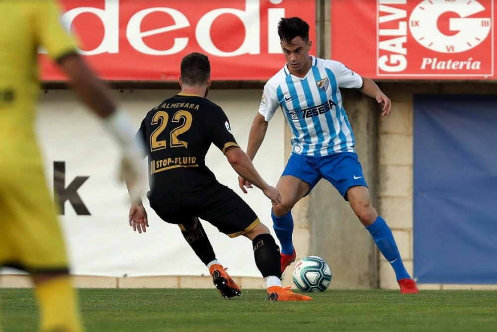 El Algeciras sostiene el empate ante el Málaga. MalagaCF