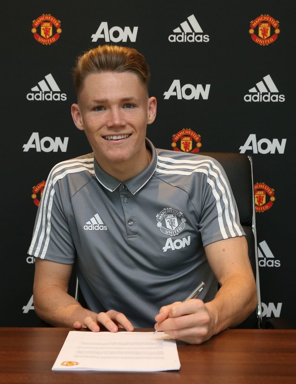 McTominay made his senior debut against Arsenal near the end of last season. ManchesterUnited