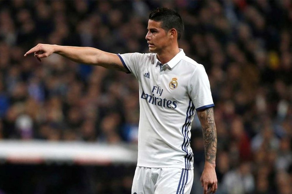 James Rodriguez is being investigated for possible tax fraud. EFE