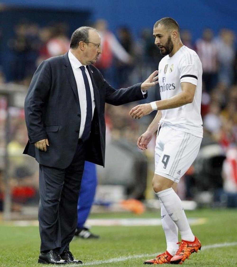 The Real Madrid coach was criticised for handing Atletico Madrid the initiative. Twitter