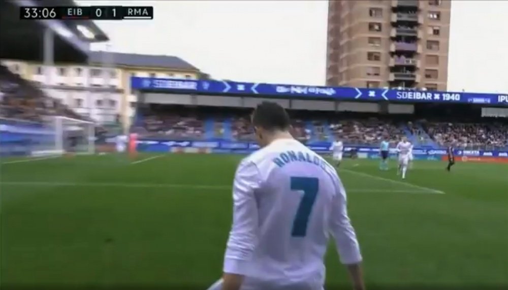 Cristiano abrió el marcador. beINSports