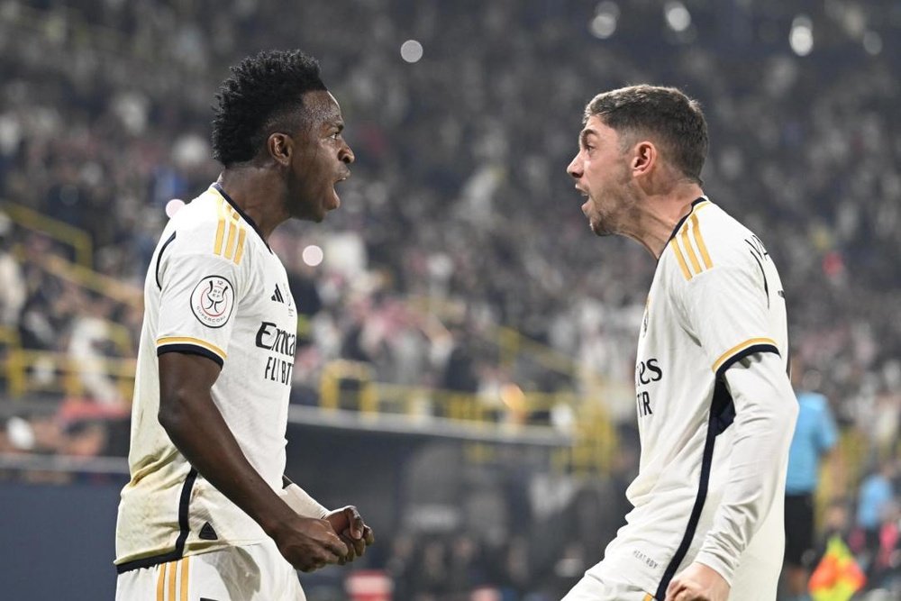 Vinicius a exprimé son admiration pour l'impact de Valverde sur le terrain. EFE