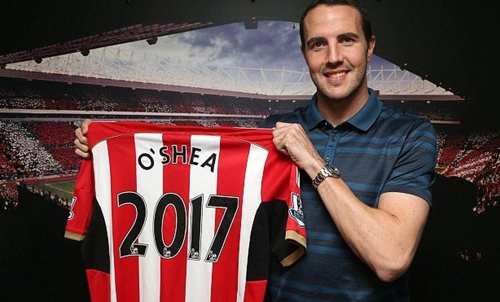 O'Shea does not know what his future holds. SunderlandAFC