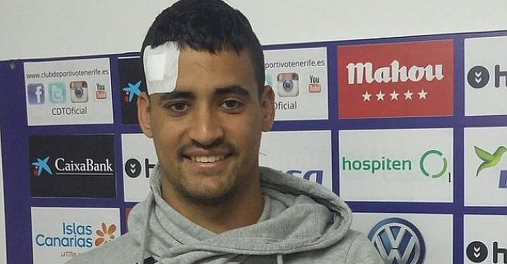 El jugador del Tenerife Nano se encuentra recuperado. Twitter