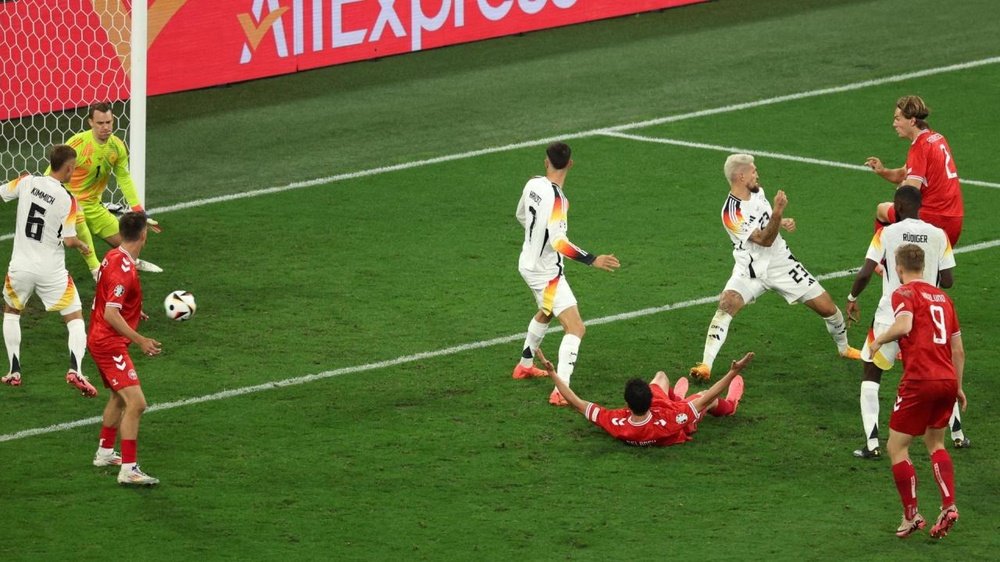 Alemania, a cuartos de final. EFE/EPA/GEORGILICOVSKI