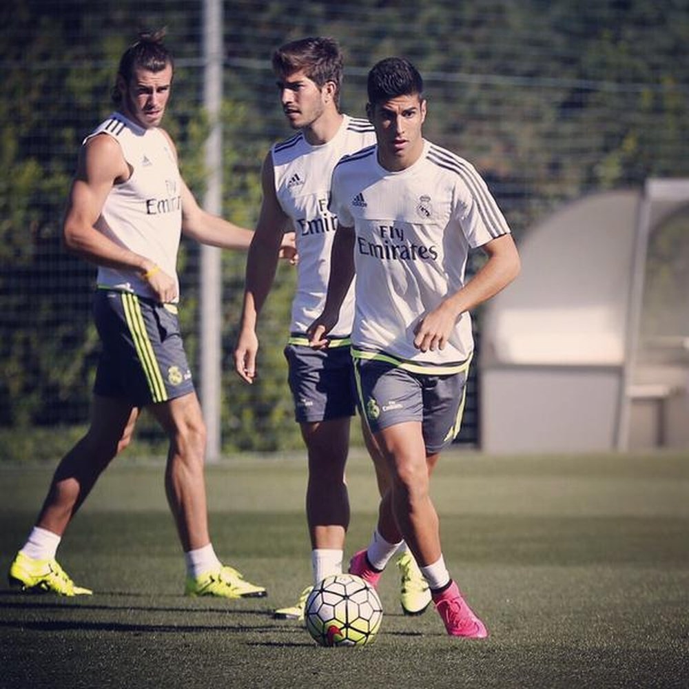 Lucas Silva (middle) wants to relaunch his career. MarcoAsensio
