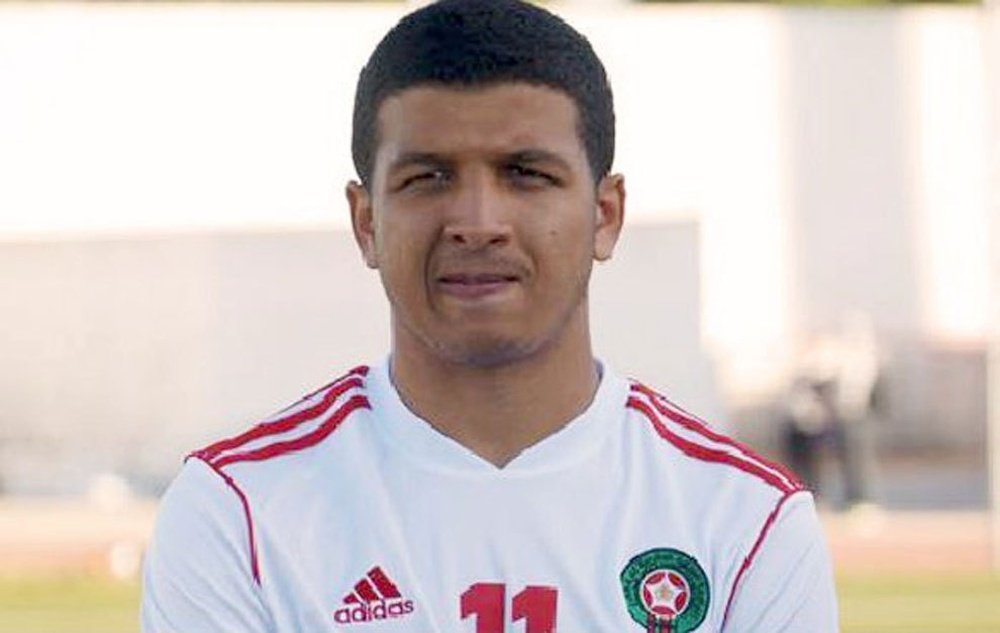 El jugador marroquí Hicham Khaloua, nuevo futbolista del Celta. CeltaVigo