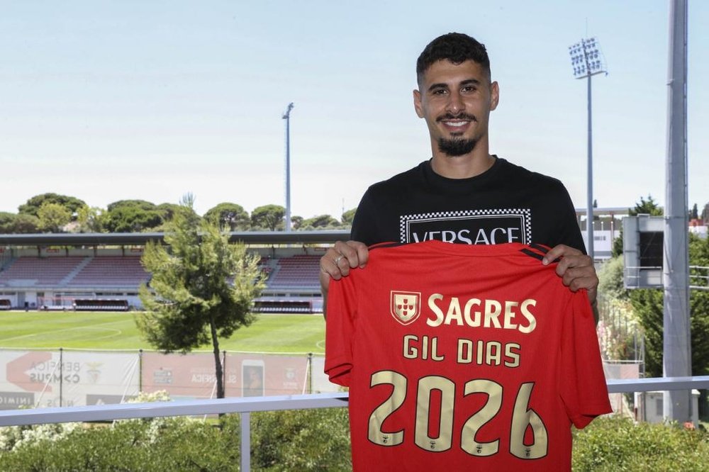 El jugador portugués ha firmado hasta 2026. SLBenfica