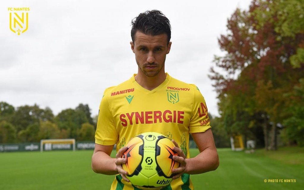 Sébastien Corchia au FC Nantes jusqu'en 2023. FCNantes