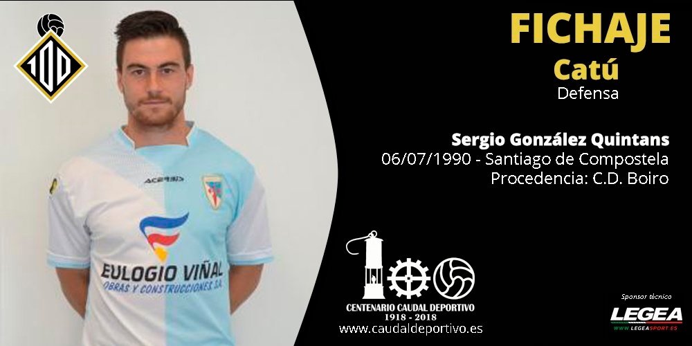 Sergio González 'Catú', nuevo jugador de Caudal Deportivo. CaudalDeportivo