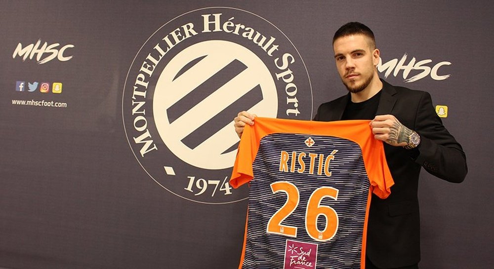 Mihailo Ristic ya es nuevo jugador del Montpellier. MontpellierHSC