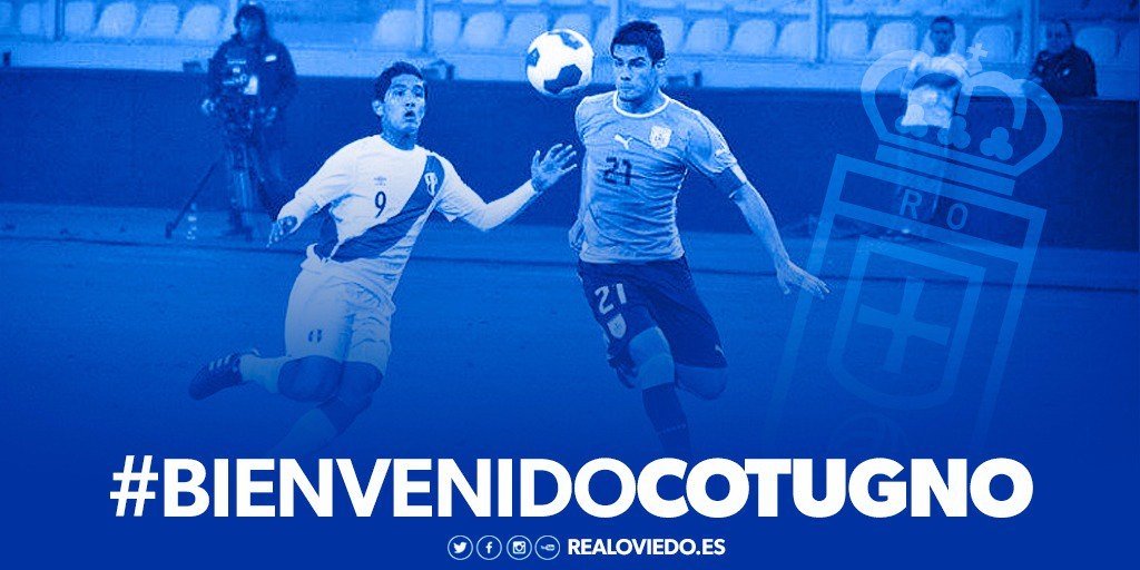 Guillermo Cotugno, nuevo jugador del Oviedo. RealOviedo
