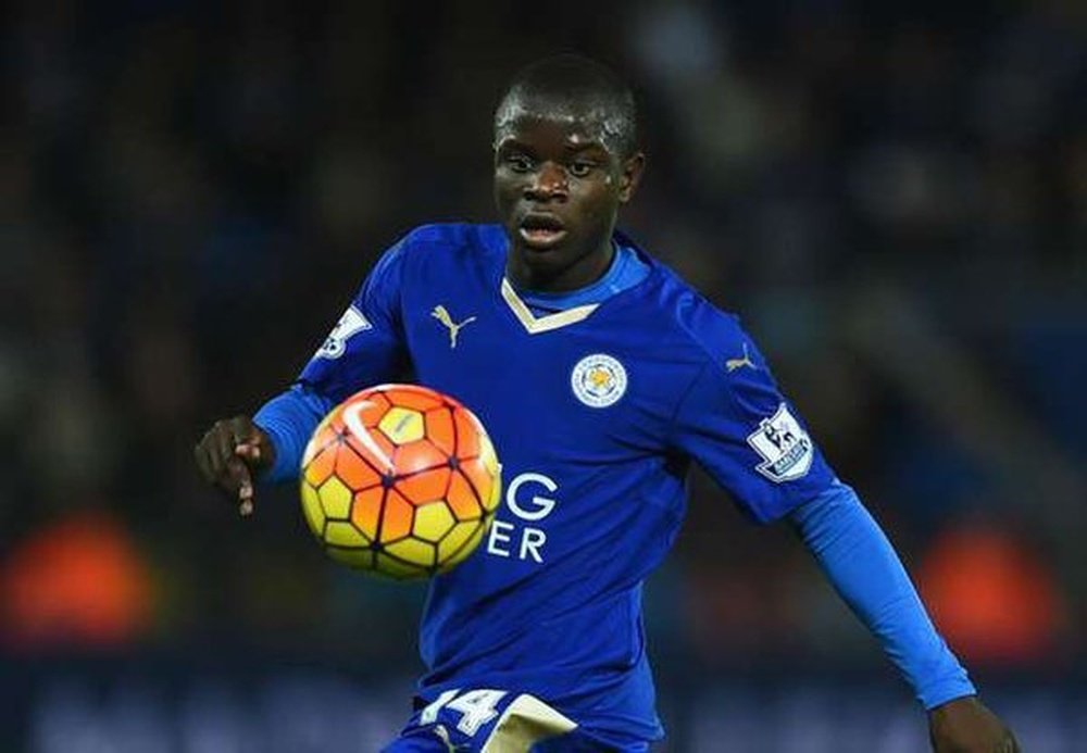 Kanté jouera sous les ordres d'Antonio Conte cette saison. Twitter