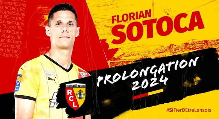 Florian Sotoca renueva con el Lens hasta 2024