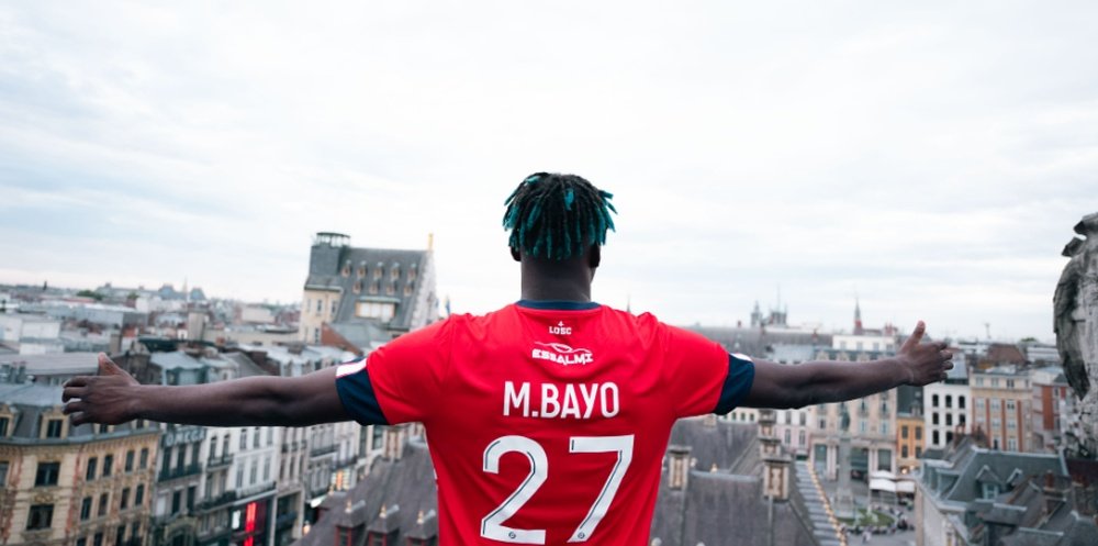 El Lille anunció el fichaje de Mohamed Bayo hasta 2027. LOSCLille