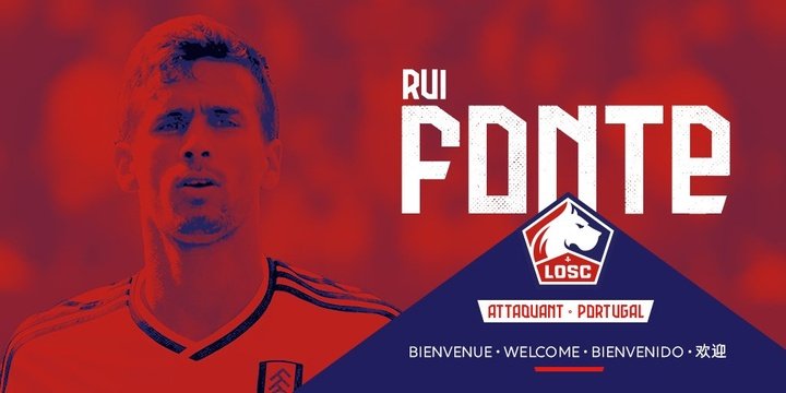 OFICIAL: el Lille logra la cesión de Rui Fonte