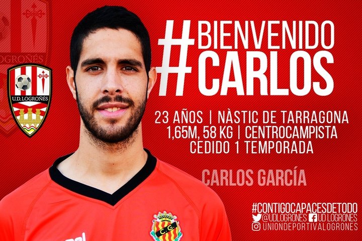 Carlos García refuerza el Logroñés