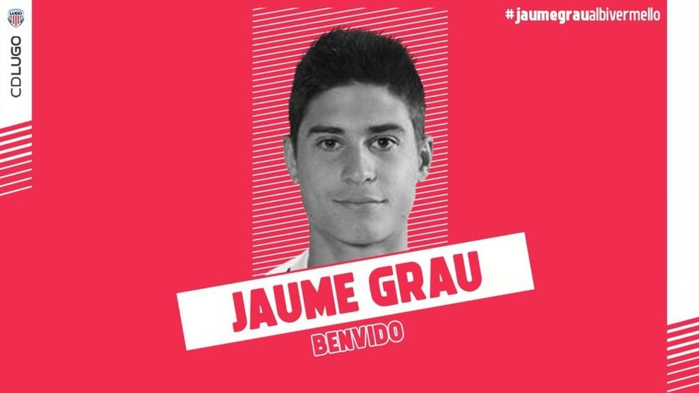 El Lugo confirmó la llegada de Jaume por una temporada. Twitter/CDeportivoLugo
