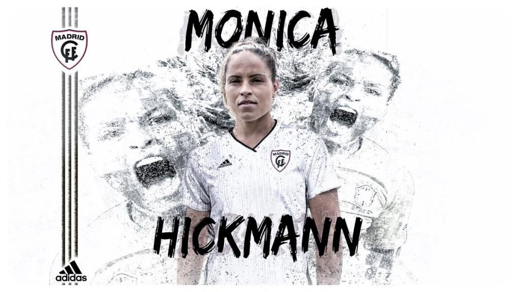 Otro fichaje estrella: el Madrid CFF anuncia a Monica Hickmann