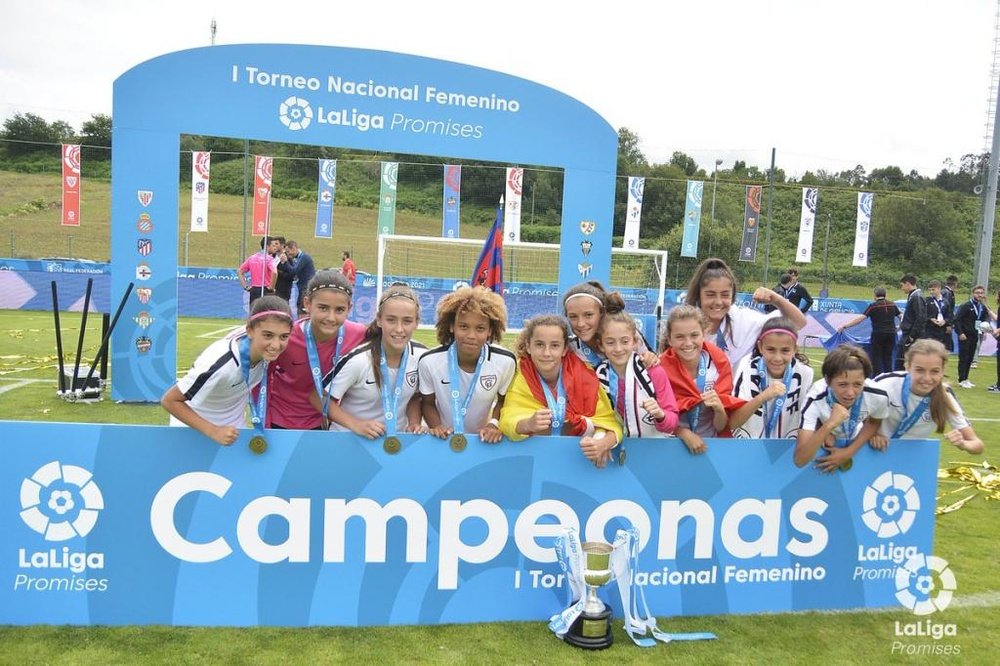 El Madrid CFF se proclama campeón de LaLiga Promises Femenina. LaLiga
