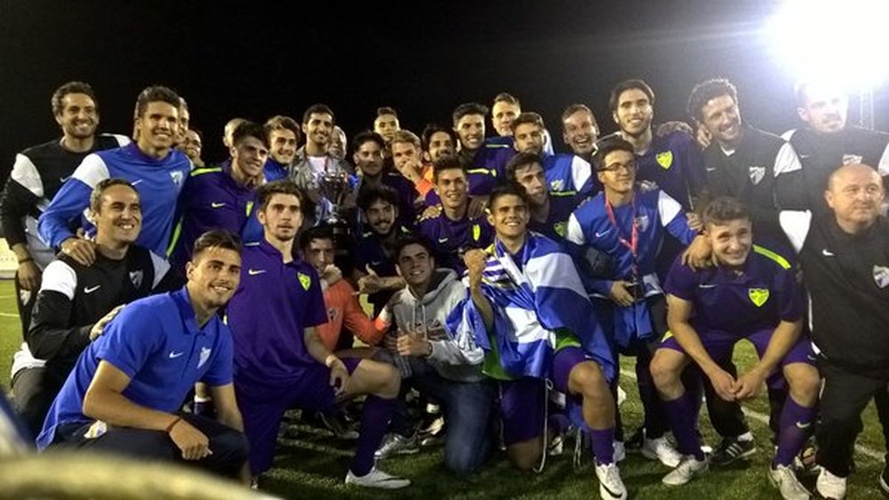 El Málaga, campeón de la Copa de Campeones juvenil. MálagaCF
