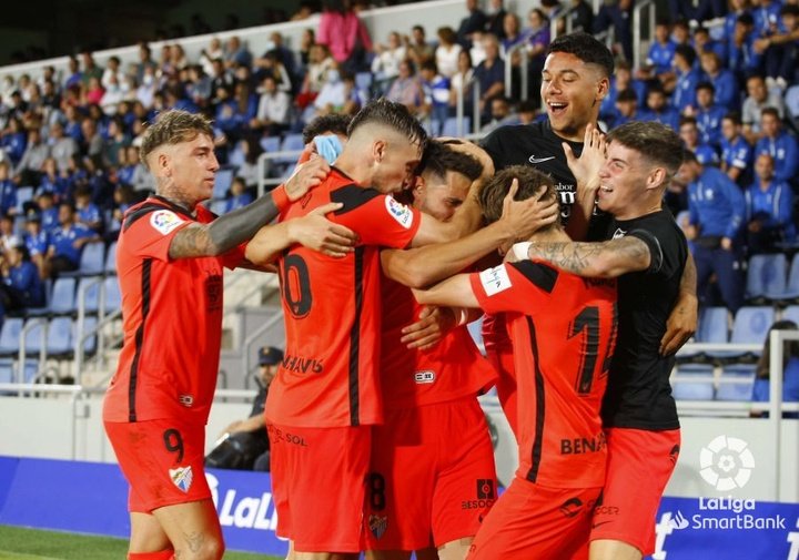 El Málaga se impuso al Tenerife en el Heliodoro Rodríguez López. LaLiga