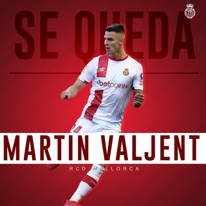 Officiel : Martin Valjent signe avec le RCD Majorque jusqu'en 2022