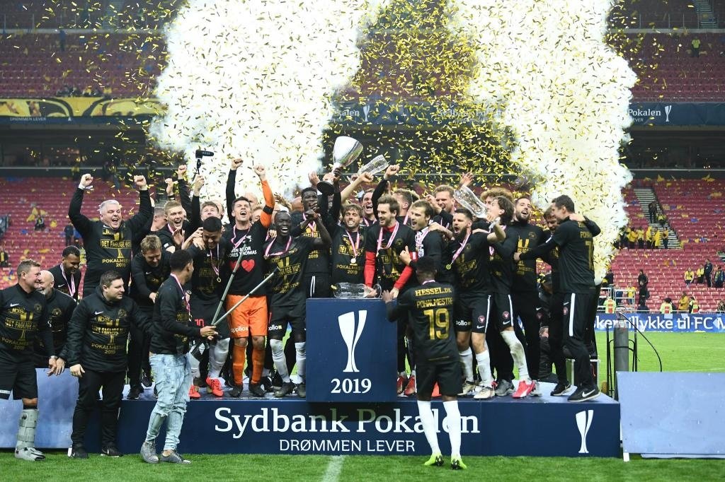 El Midtjylland se proclamó campeón de Copa