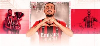 Alessandro Florenzi se quedará en el Milan. Twitter / Milan