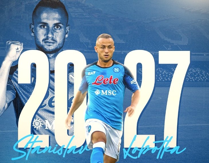 El Nápoles renovó a Lobotka hasta 2027. SSCNapoli