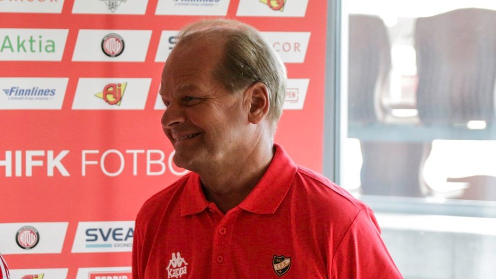 El nuevo entrenador del Helsinki IFK, Antti Muurinen. HIFKFotboll