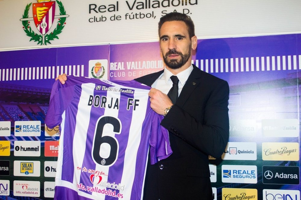 Borja vuelve al Valladolid, su tercera etapa como blanquivioleta. RealValladolid