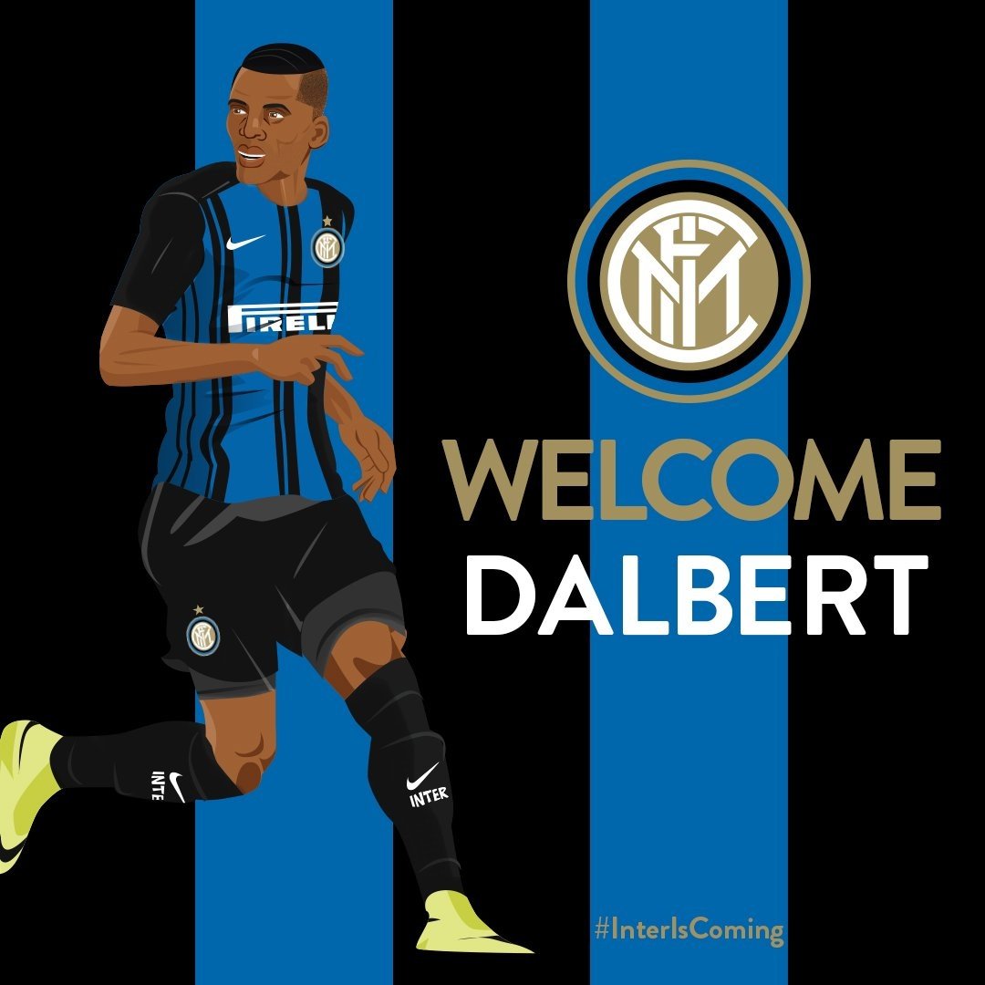 Inter sign Dalbert from Nice. InternazionaleFC