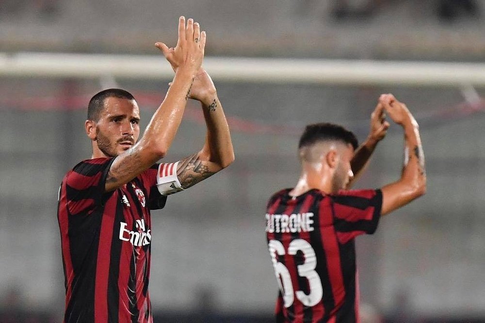 L'AC Milan accueille le Cagliari pour le compte de la 2ème journée de Serie A. LeonardoBonucci