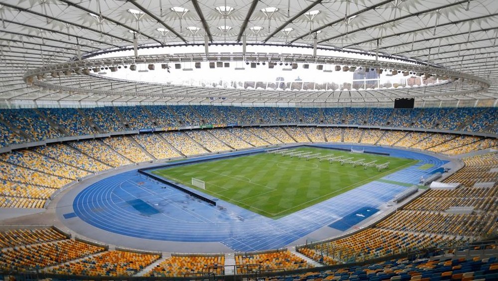 Kiev's Olympic Stadium could be empty for the final. EFE
